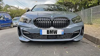 Il a reçu sa nouvelle voiture (BMW Série 1 2021)