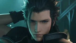 Zack jumping off the train — Final Fantasy 7 Remake Zack Fair