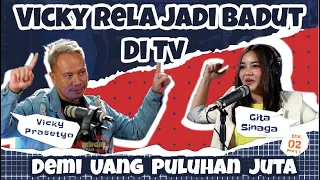 VICKY PRASETYO RELA JADI BADUT  DEMI UANG PULUHAN JUTA .... PANTENGIN PODCAST