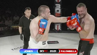 3DFC 4 Gloved bout Jones vs. Palombella