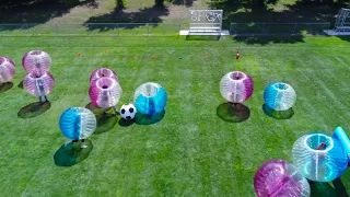 Bubble Soccer & Inflatable Soccer Darts - Bucks Party Ideas Australia