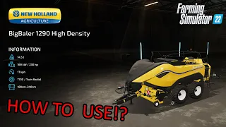 New Holland BigBaler 1290 High Density (Farming Simulator 22)