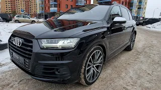 Audi SQ7 2018г, 4.0d - 435лс, 130.000 км, 5.790.000 рублей.