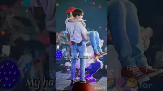 The reason why taehyung said "FEAR THE DOUBLE BUNNY" 😎🌈❤️ #taekook