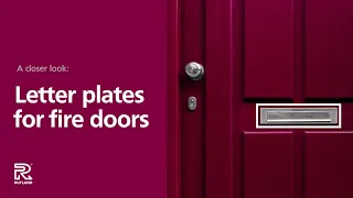 Rutland - Knowledge Hub Series: Technical - Is Letter Plate Positioning Important on a Fire Door?