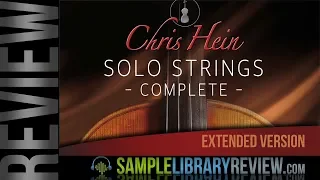 Review Examples Chris Hein Solo Strings Complete Extended