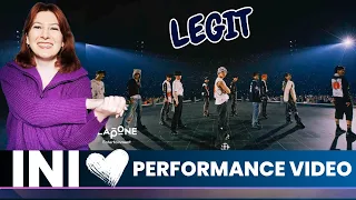 INI | 'LEGIT' Performance Video (KYOCERA DOME OSAKA Encore Ver.)🌂Reaction リアクション (ENG/JPN SUBS)