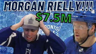 TORONTO MAPLE LEAFS SIGN MORGAN RIELLY TO 8 YEAR CONTRACT EXTENSION - FAN REACTION!