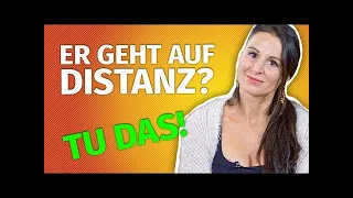 Er geht auf Distanz - Tu das wenn ein Mann das Interesse verliert | Petra Fürst