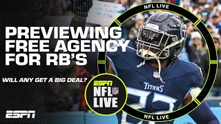 Will the RB market pick up during this free agency period? | NFL Live