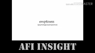 Emptiness