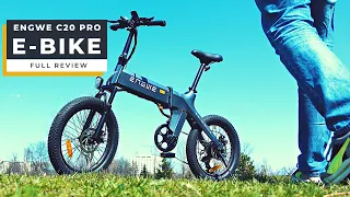 This Foldable Budget City E-Bike is AWESOME: Engwe C20 Pro Review