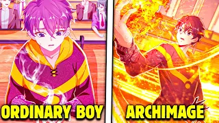 Ordinary Boy Was Reborn With a Huge Amount of Magic & Instantly Become an Archmage - Manhwa Recap