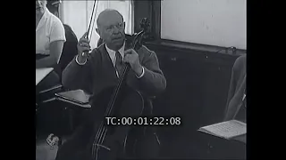 Pablo Casals · Masterclass · Dvorák Cello Concerto · 1959