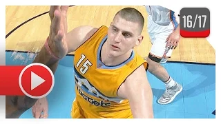 Nikola Jokic Full Highlights vs Thunder (2017.04.12) - 29 Pts, 16 Reb, 8 Ast, 5 Blocks