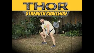 The "Thor Challenge" [Are You WORTHY?!] | Chandler Marchman