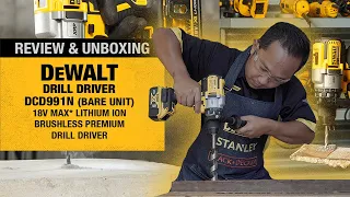 Review & Unboxing Drill Driver Brushless - DCD991NT (Bare Tool/ Tool Only)