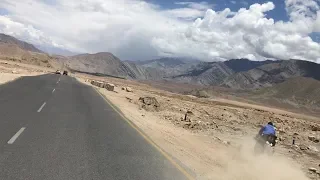 Kargil - Leh Ladakh Highway Bike Accident