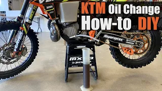 KTM Oil Change How-To/DIY