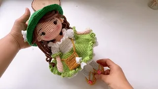 Amigurumi Boneca de Crochê com receita passo a passo: Amigurumi de crochê