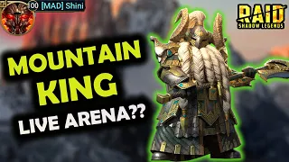 Mountain King Slapping My Enemies Hard! Live Arena I Raid: Shadow Legends