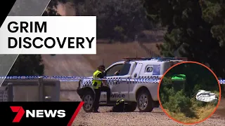 The hunt for a killer as a tip off leads police to a woman's body in a bin | 7 News Australia