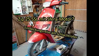 Piaggio Zip 25 SSL mit Sfera Motor | Entdeckungsreise am Schlachtroller