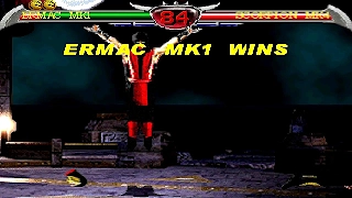 Mortal Kombat Anthology - MK1 Ermac playthrough