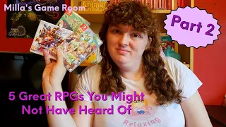 5 Great RPGs You've Probably Never Heard Of (Part 2!) - Milla's Game Room