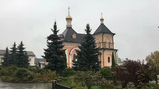 "Оптина Пустынь", дождь на Покров Богородицы...