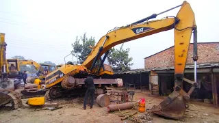 Rebuild of cracked Kobelco excavator boom, perfect welding job 2022