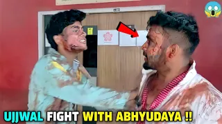 TECHNO GAMERZ FIGHT WITH ABHYUDAYA | TECHNO GAMERZ | UJJWAL GAMER