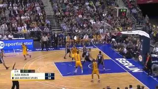 San Antonio Spurs vs Alba Berlin Highlights (8/10/2014)