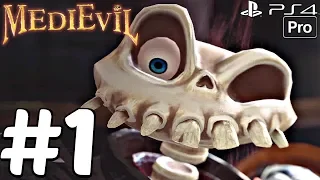 MediEvil - Gameplay Walkthrough Part 1 - Full Demo (PS4 PRO) Remake