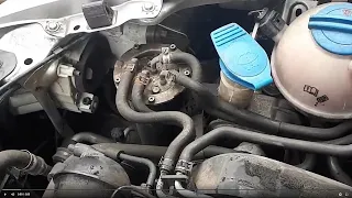 Fuel Filter Replace 2.0 TDI