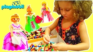 Очень много игрушек/ Все ПРИНЦЕССЫ и  Замок, конструктор,  Playmobil/МЕГA выставка Playmobil LEGO1/3