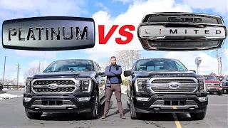 2023 Ford F-150 Platinum VS 2023 Ford F-150 Limited: What's The Difference?