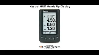 Kestrel HUD Heads Up Display for 5700 Ballistics LiNK enabled Weather Meters