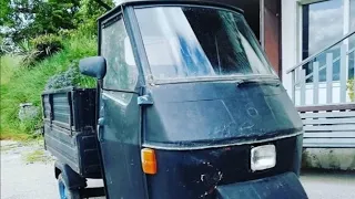 How To start piaggio ape 50