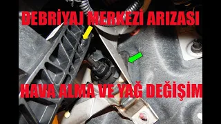 Debriyaj Alt Merkezi Arızası Nasıl Anlaşılır? Debriyaj Alt Merkez Havası Nasıl Alınır