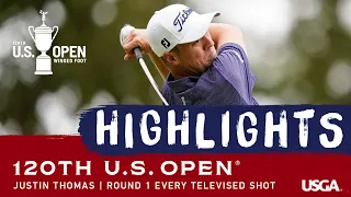 2020 U.S. Open, Round 1: Justin Thomas Shoots 65