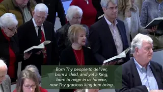 Come Thou Long Expected Jesus - HBBC Chancel Choir and Orchestra