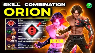 Orion best character combination 2024 | Best character combination in free fire