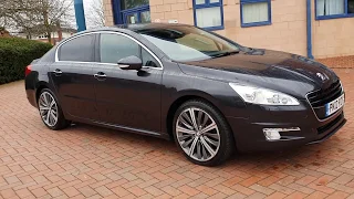 25 January 2020 Peugeot 508 2.2 HDi FAP GT 2012 Finance Here 4U Tel 01543 506518