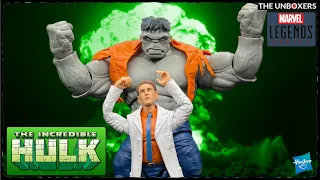 Gray Hulk & Dr. Bruce Banner, Avengers 60th Anniversary Marvel legends Series 6" Action Figures