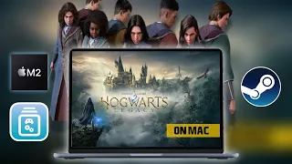 Hogwarts Legacy On Mac Air M2 | Test Performance| Game Porting Toolkit