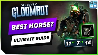 V Rising ULTIMATE Horse Guide - Best Locations, Stats, Mount Upgrades & More! (Gloomrot)