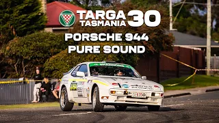 TARGA Tasmania 2022 - Porsche 944, Pure Sound