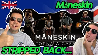 Måneskin  - Torna a casa (Acoustic) (BRITS REACTION!!!)