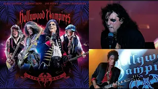 Hollywood Vampires (Aerosmith/Depp/Alice Cooper) debut I Got A Line On You off Live In Rio